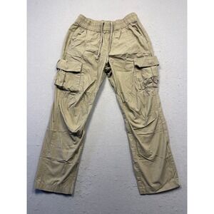 John Elliott Cargo Pants Cotton Poplin Khaki Tan Size 2 W29 Mens
